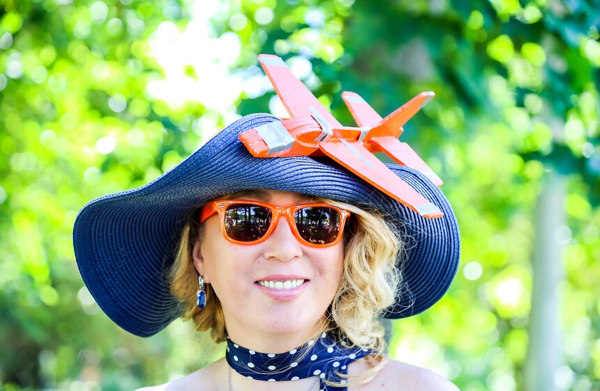 Парад "Леди на велосипеде" прошел в "Сокольниках" 13 фото