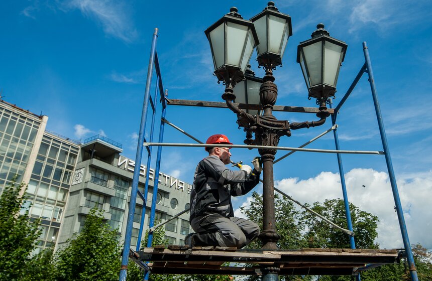 Реставрация памятника Пушкину 1 фото