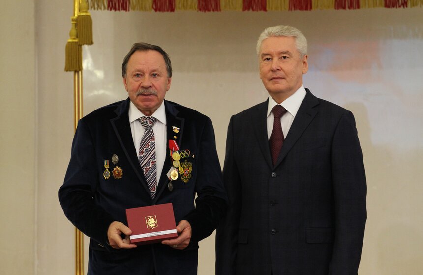 Сергей Собянин вручил награды жителям столицы 13 фото