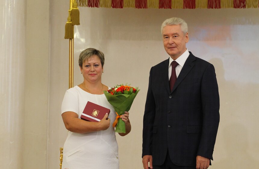 Сергей Собянин вручил награды жителям столицы 12 фото