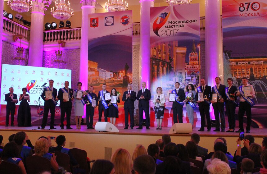 Состоялась церемония награждения победителей конкурса "Московские мастера" 15 фото