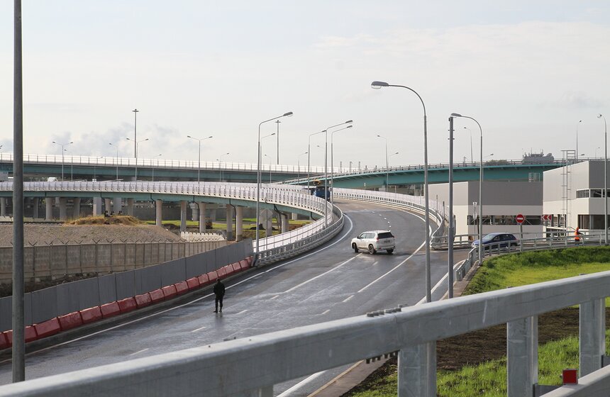 Собянин открыл эстакады сложнейшей транспортной развязки на востоке Москвы 4 фото