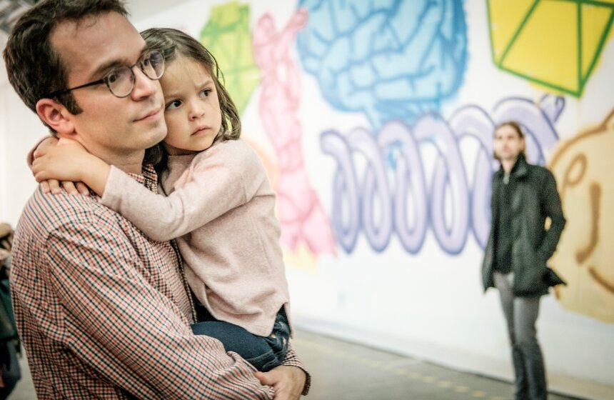 Мастер граффити Миша Most преставил проект "Эволюция 2.1" на "Винзаводе" 11 фото