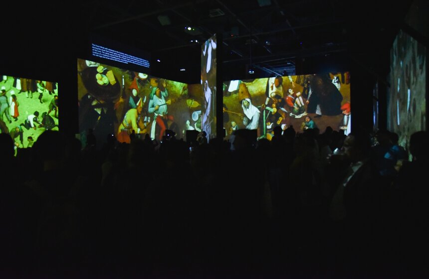 Выставка "Питер Брейгель. Перевернутый мир" в центре ARTPLAY в Москве 9 фото