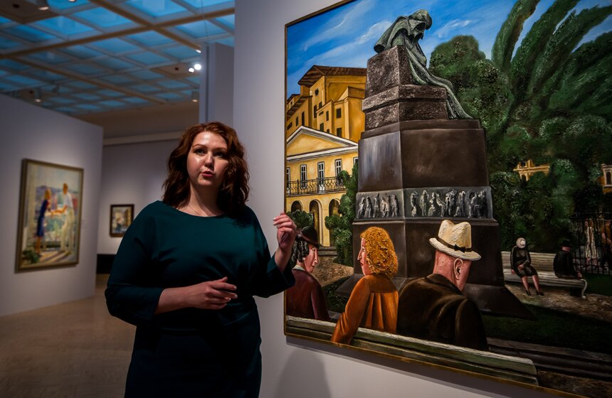 Куратор выставки Маргарита Чижмак