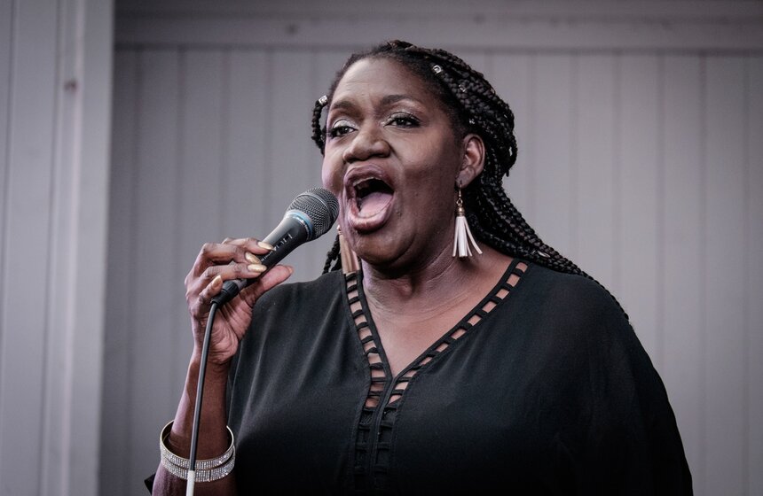 Международный фестиваль "Джаз в саду "Эрмитаж" прошел в Москве 16 фото