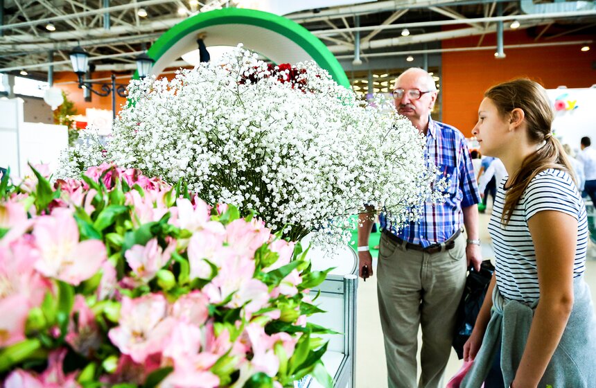 Международная выставка "Цветы–2017" на ВДНХ 4 фото