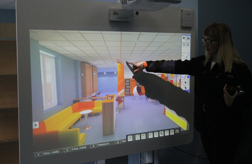 Собянин осмотрел новое здание школы в Куркине 15 фото