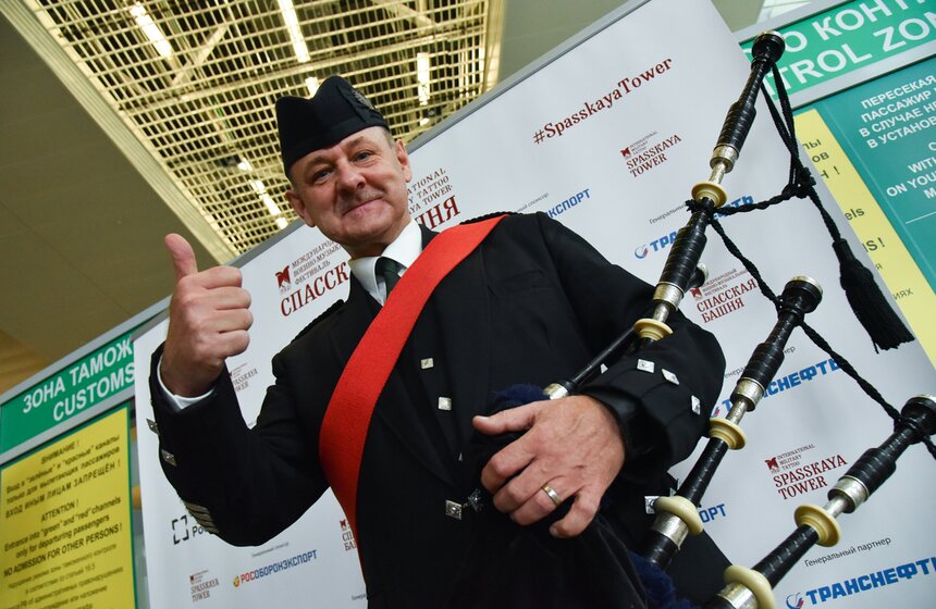 Встреча с музыкантами Кельтского оркестра волынок и барабанов 19 фото