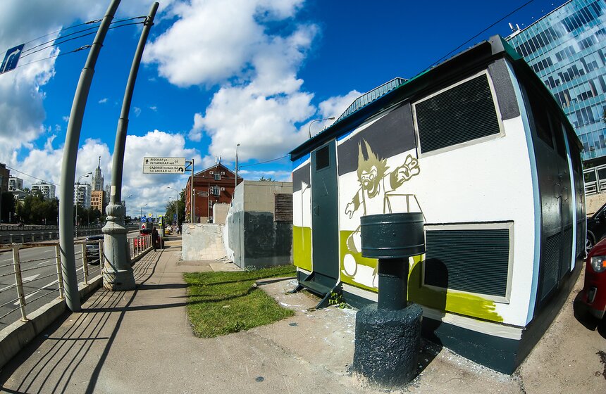Трансформаторная подстанция как городской арт-объект. Фото 4 фото