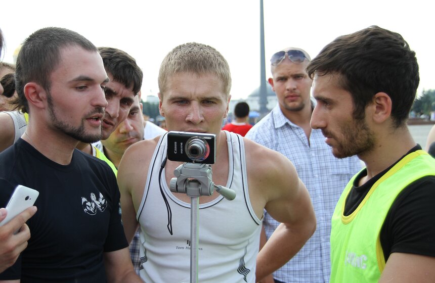 В Москве проходит спортивный праздник "Привет, Универсиада" 4 фото