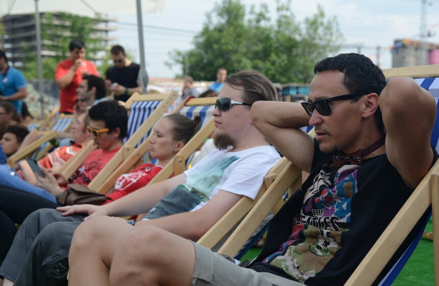 В Москве состоялись "хипстерские" соревнования 14 фото