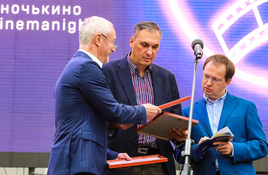 "Ночь кино" прошла в столице на выходных 12 фото