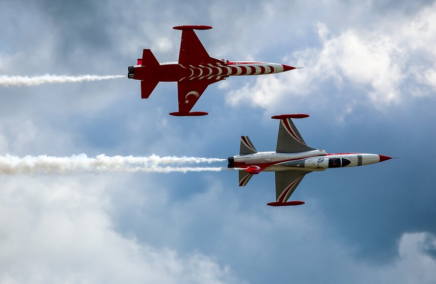 На авиабазе Кубинка прошли полеты пилотажных групп 18 фото