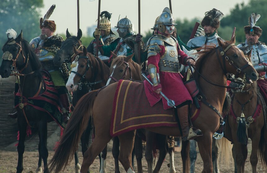 "Пограничная битва" XVII века в Коломенском. Фото 12 фото