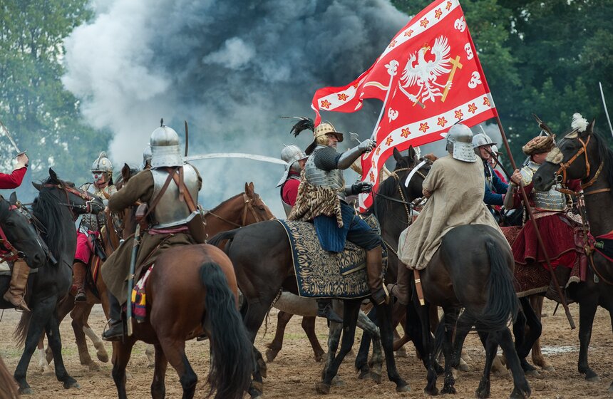 "Пограничная битва" XVII века в Коломенском. Фото 21 фото