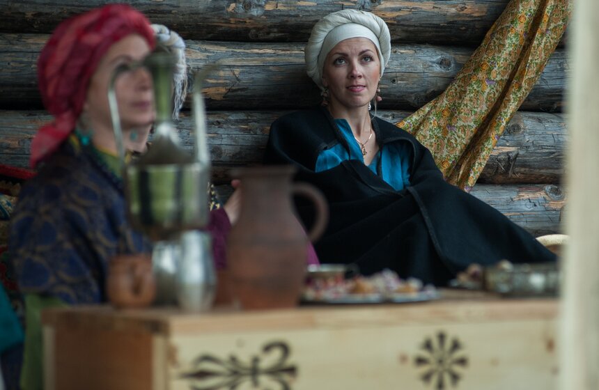 "Пограничная битва" XVII века в Коломенском. Фото 5 фото