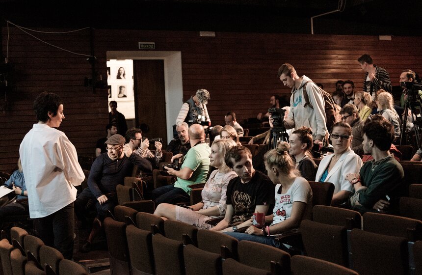 Сбор труппы московского театра на Таганке 9 фото