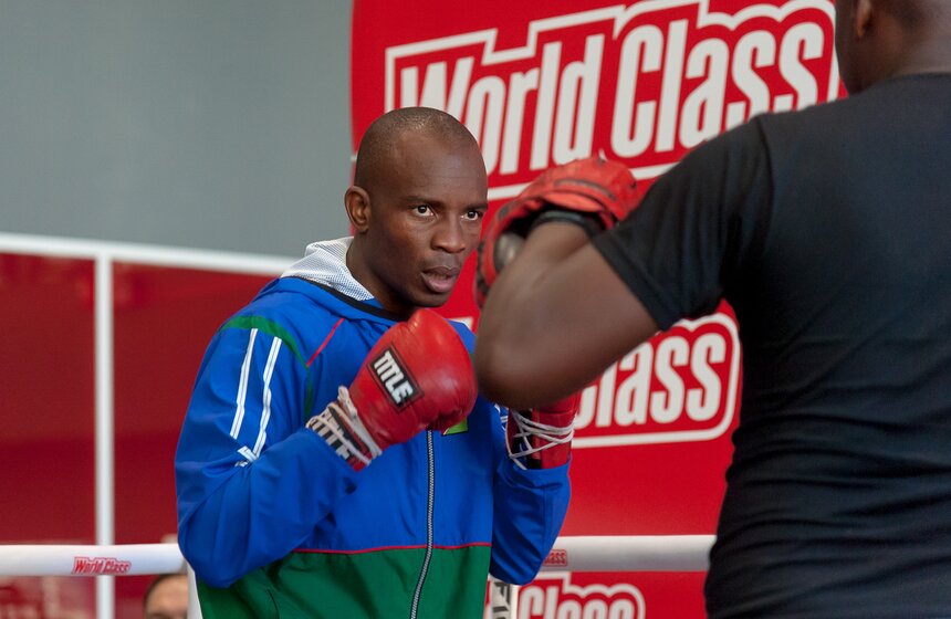 Открытая тренировка перед вечером бокса Лебедев vs Гассиев 24 фото