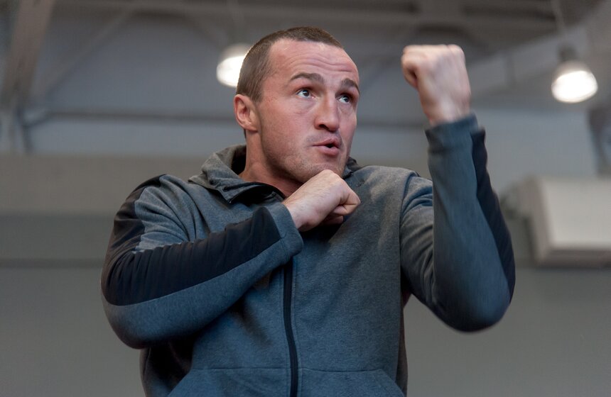 Открытая тренировка перед вечером бокса Лебедев vs Гассиев 3 фото