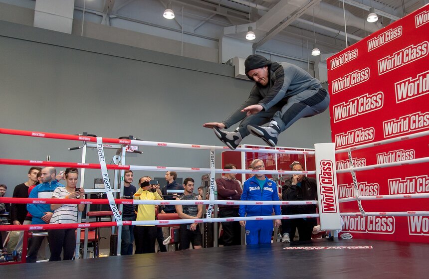 Открытая тренировка перед вечером бокса Лебедев vs Гассиев 2 фото