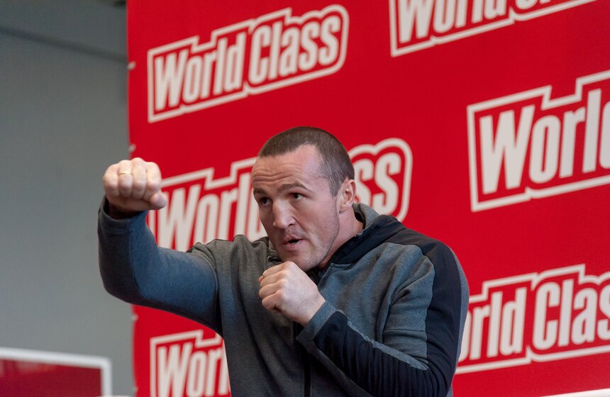 Открытая тренировка перед вечером бокса Лебедев vs Гассиев 7 фото