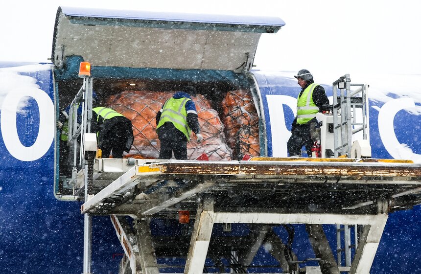 Первый полет самолетов "Почты России" 22 фото