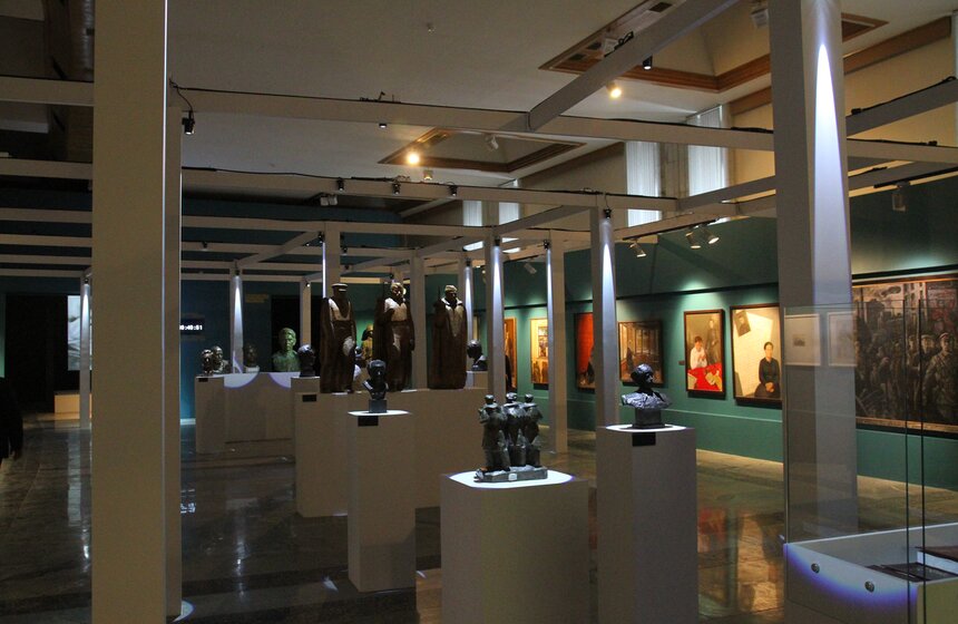 Сергей Собянин открыл выставку "Битва за Москву" 32 фото