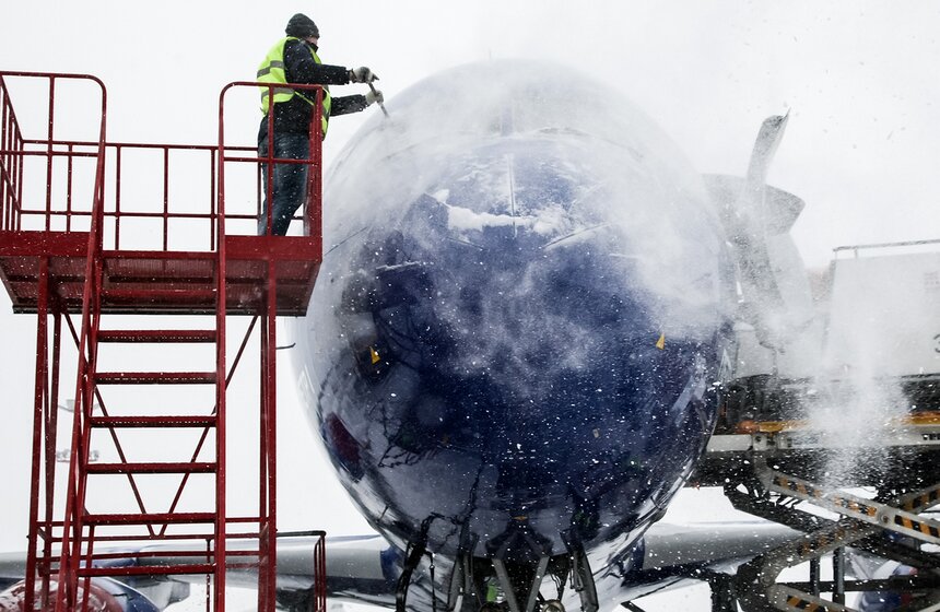 Первый полет самолетов "Почты России" 6 фото