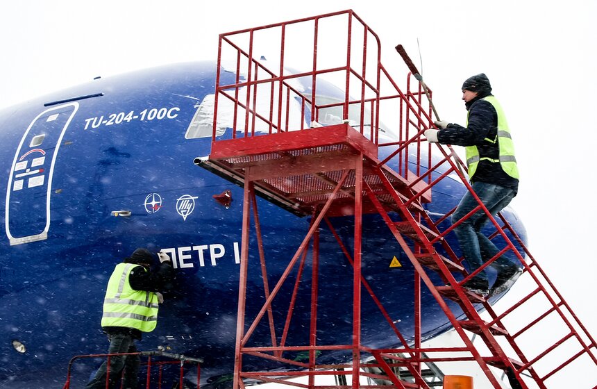 Первый полет самолетов "Почты России" 5 фото