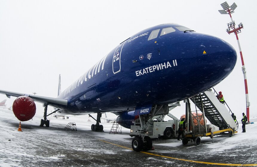 Первый полет самолетов "Почты России" 9 фото