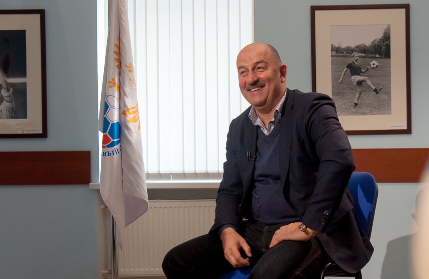 Станислав Черчесов на съемках программы "Важная персона" 11 фото