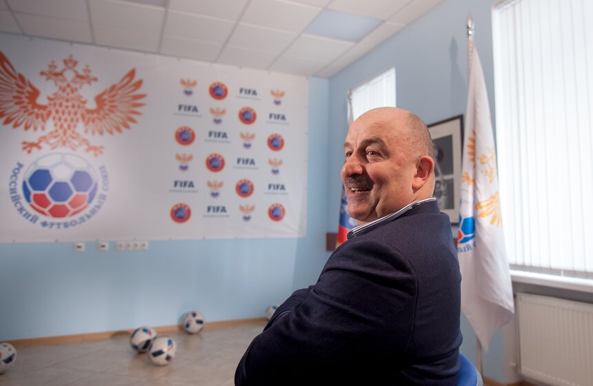 Станислав Черчесов на съемках программы "Важная персона" 8 фото