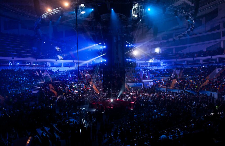 Боксерское шоу на арене ДС "Мегаспорт" 1 фото