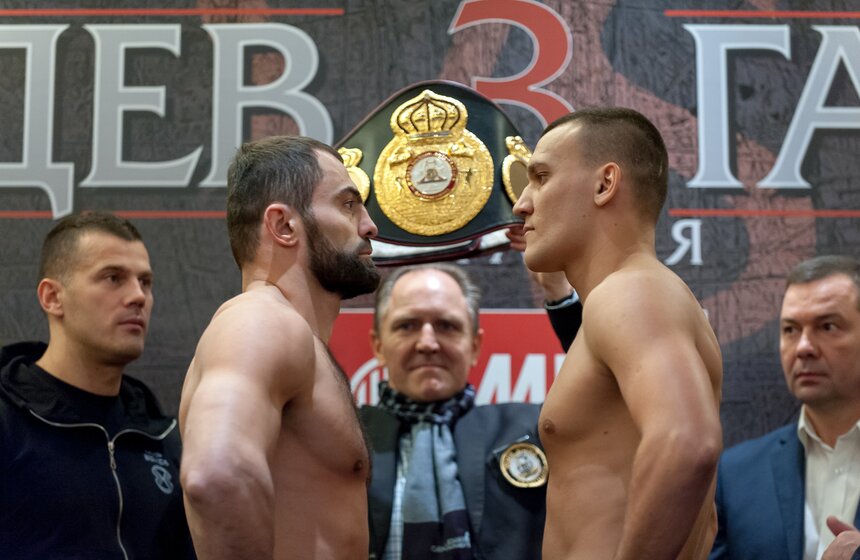 Взвешивание перед боем Лебедев – Гассиев 26 фото