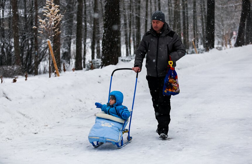 Зимняя прогулка: Измайловский парк и "Сокольники" 18 фото