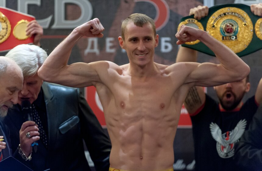 Взвешивание перед боем Лебедев – Гассиев 15 фото