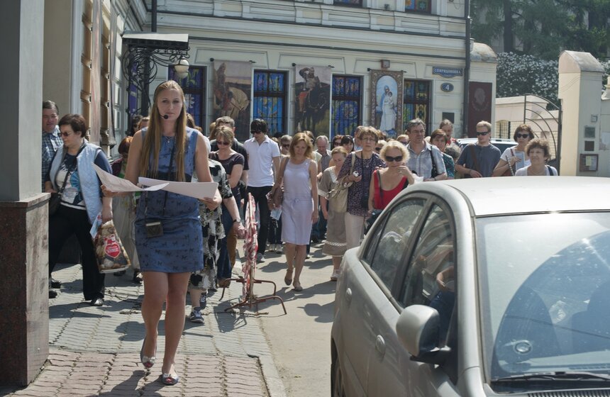 В Гранатном переулке прошла акция "Улица архитектуры" 3 фото