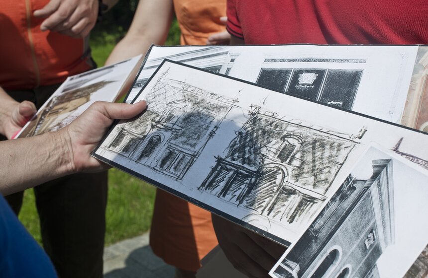 В Гранатном переулке прошла акция "Улица архитектуры" 10 фото