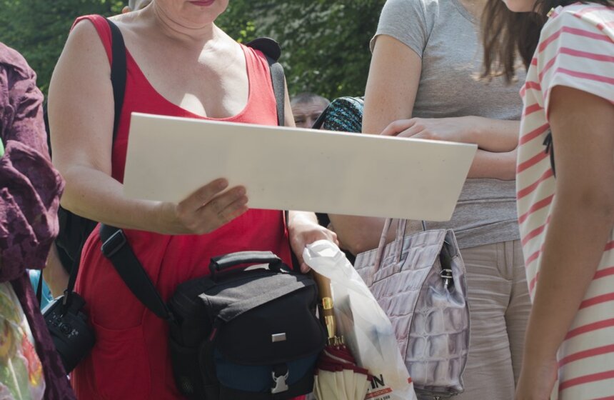 В Гранатном переулке прошла акция "Улица архитектуры" 8 фото