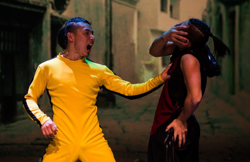 Спектакль Джеки Чана "Врата Шаолинь" состоялся в столице 13 фото