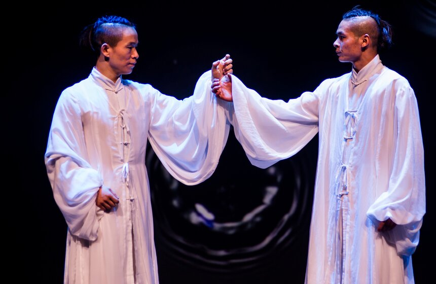 Спектакль Джеки Чана "Врата Шаолинь" состоялся в столице 18 фото