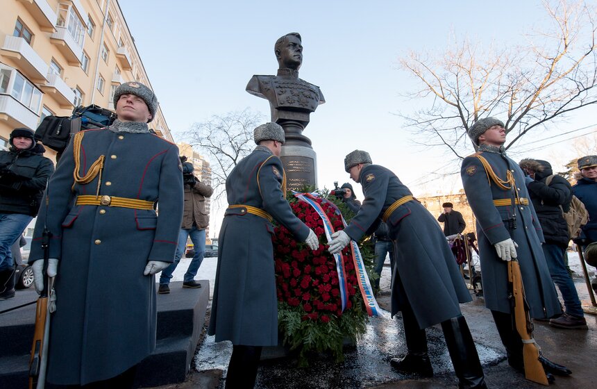 Открытие бюста маршалу Александру Василевскому 20 фото