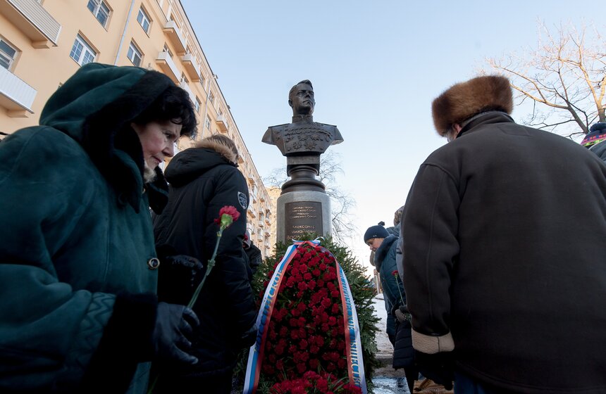 Открытие бюста маршалу Александру Василевскому 22 фото