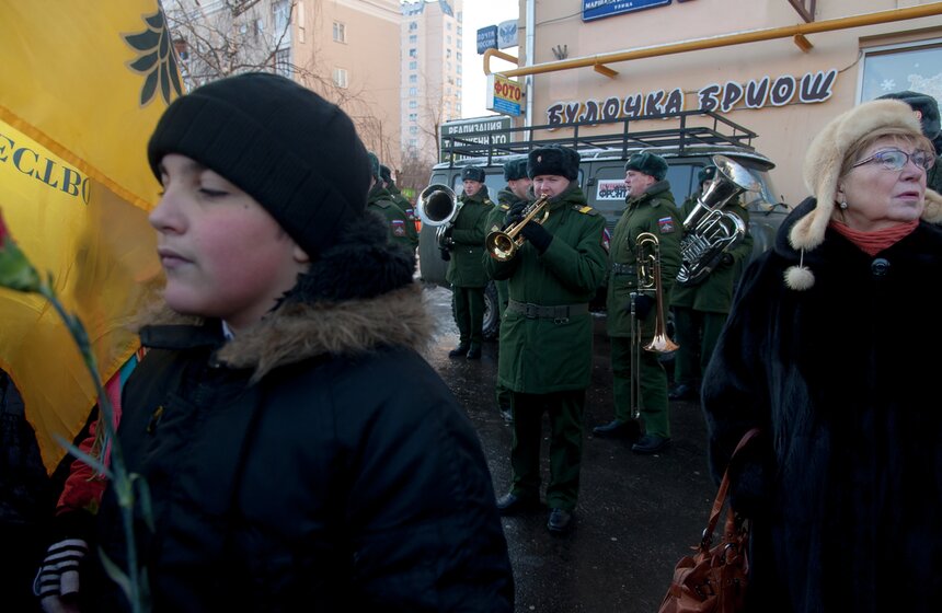 Открытие бюста маршалу Александру Василевскому 2 фото