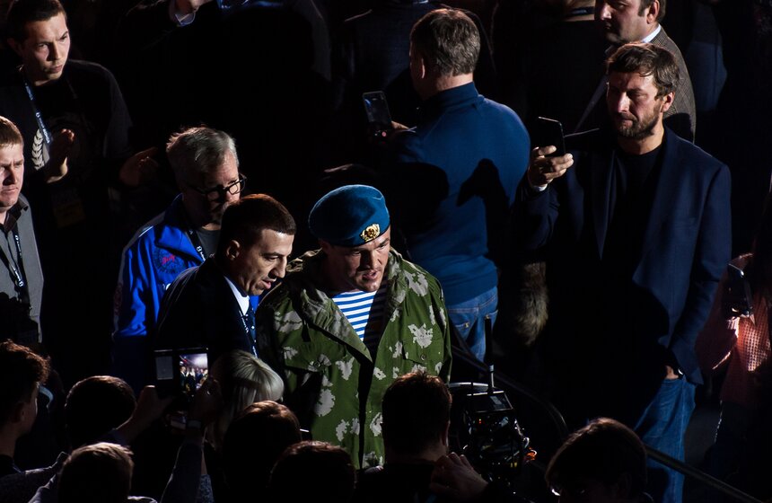 Боксерское шоу на арене ДС "Мегаспорт" 3 фото