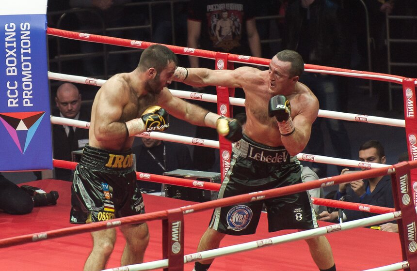 Боксерское шоу на арене ДС "Мегаспорт" 11 фото