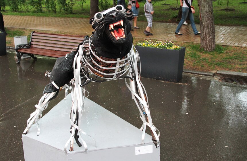 Программа Art Night порадовала гостей парка "Сокольники" 4 фото