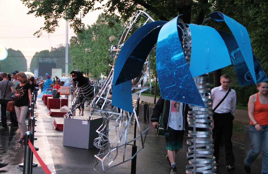 Программа Art Night порадовала гостей парка "Сокольники" 2 фото