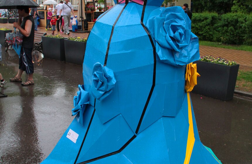 Программа Art Night порадовала гостей парка "Сокольники" 7 фото